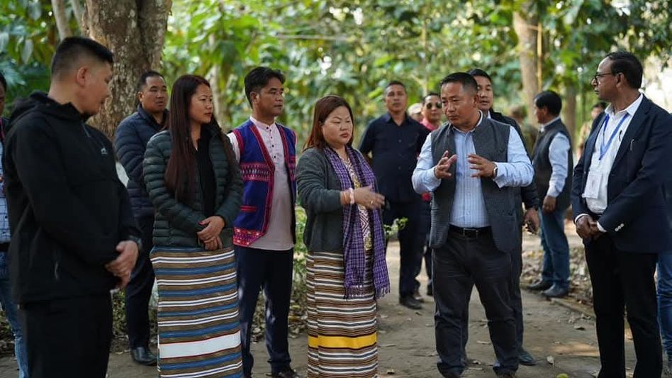 Arunachal minister visits World War II museum-cemetery, urges people to pay homage to martyrs Arunachal minister visits World War II museum-cemetery, urges people to pay homage to martyrs