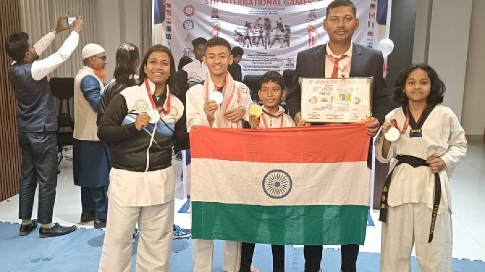 Assam athletes lead India’s gold rush at International Taekwondo Championship Assam athletes lead India’s gold rush at International Taekwondo Championship