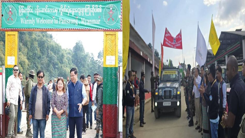 Arunachal: Tiranga Yatra car rally flagged off from historic Pangsau Pass, embodying spirit of patriotism and unity Arunachal: Tiranga Yatra car rally flagged off from historic Pangsau Pass, embodying spirit of patriotism and unity