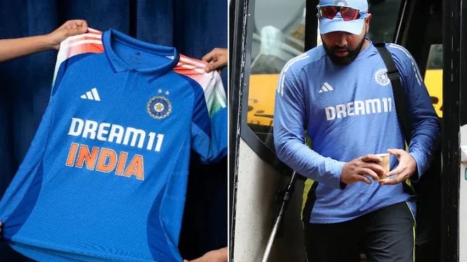 India to display Champions Trophy logo with Pakistan imprint on jerseys: Report India to display Champions Trophy logo with Pakistan imprint on jerseys: Report