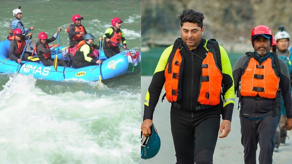 Assam: Colonel Ranveer Singh Jamwal's epic Brahmaputra rafting expedition reaches Dhemaji Assam: Colonel Ranveer Singh Jamwal's epic Brahmaputra rafting expedition reaches Dhemaji