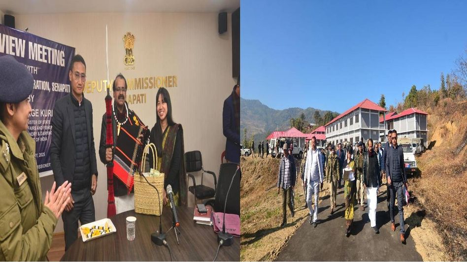 Manipur: Union Minister George Kurian reviews key projects and initiatives in Senapati district Manipur: Union Minister George Kurian reviews key projects and initiatives in Senapati district