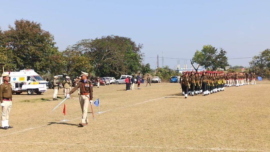 Manipur's Kakching administration conducts full dress rehearsal for Republic Day celebration Manipur's Kakching administration conducts full dress rehearsal for Republic Day celebration