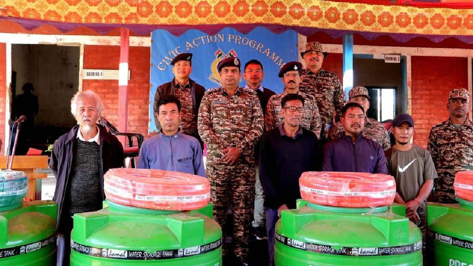 Manipur: CRPF hosts civic action programme and free medical camp in Kangpokpi's Gelnel village Manipur: CRPF hosts civic action programme and free medical camp in Kangpokpi's Gelnel village