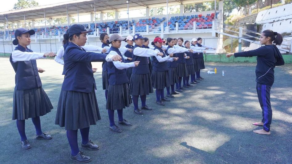 Assam Rifles observes National Girl Child Day with self-defence initiative in Mizoram Assam Rifles observes National Girl Child Day with self-defence initiative in Mizoram