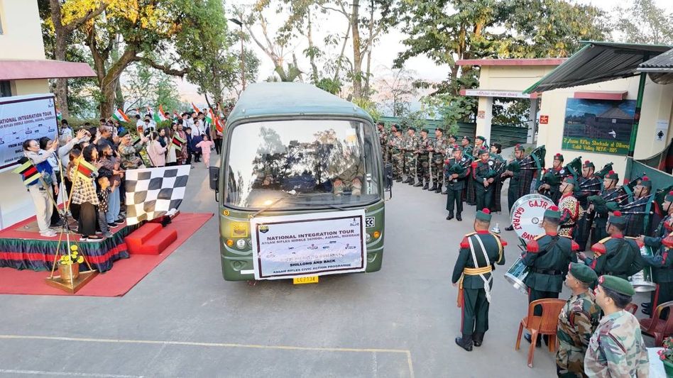 Assam Rifles concludes national integration tour, inspires young minds from Mizoram Assam Rifles concludes national integration tour, inspires young minds from Mizoram