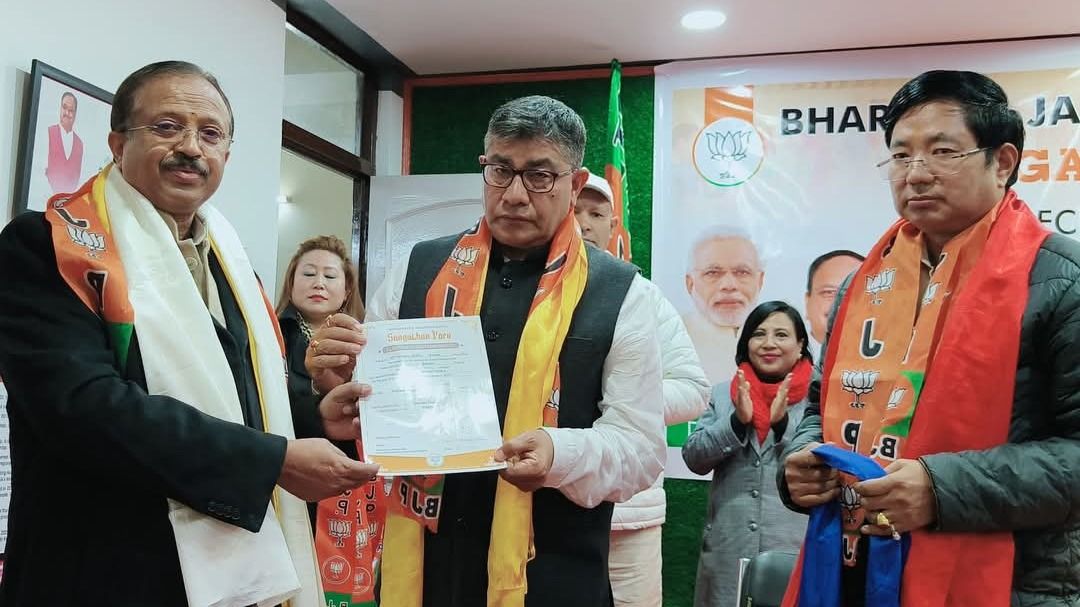 Sikkim BJP appoints DR Thapa as state party president for second term