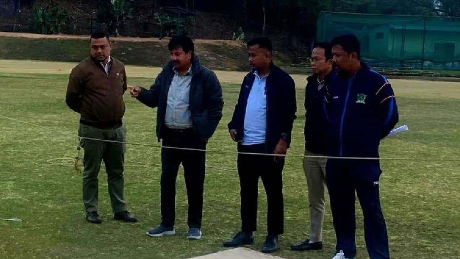 Meghalaya: Tura's Alotgre Stadium hosts first-ever BCCI Test match Meghalaya: Tura's Alotgre Stadium hosts first-ever BCCI Test match