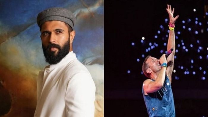 Chris Martin’s “I am from Telangana” joke at concert gets nod from Vijay Deverakonda