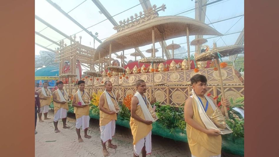 Tripura secures second place for tableaux at Republic Day parade 2025 Tripura secures second place for tableaux at Republic Day parade 2025