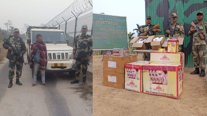 Meghalaya BSF foils orange smuggling bid along Indo-Bangla border