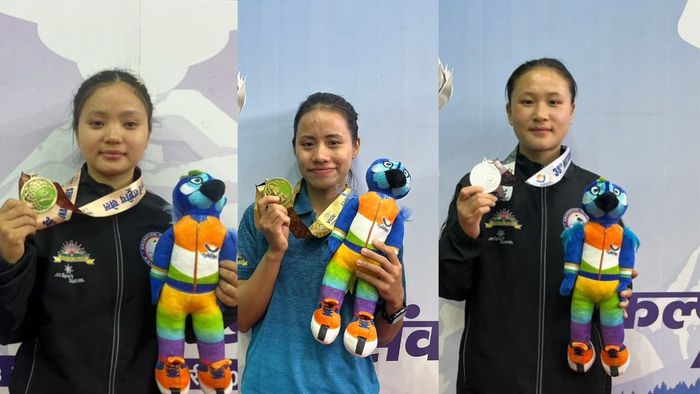 Arunachal athlete claims historic third consecutive Wushu gold at National Games