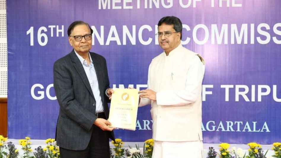 Tripura CM urges finance commission to increase fund allocation for state Tripura CM urges finance commission to increase fund allocation for state