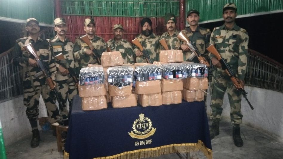 Tripura BSF intensifies operations; narcotics worth Rs 2.5 crore seized, 14 Bangladeshis held Tripura BSF intensifies operations; narcotics worth Rs 2.5 crore seized, 14 Bangladeshis held