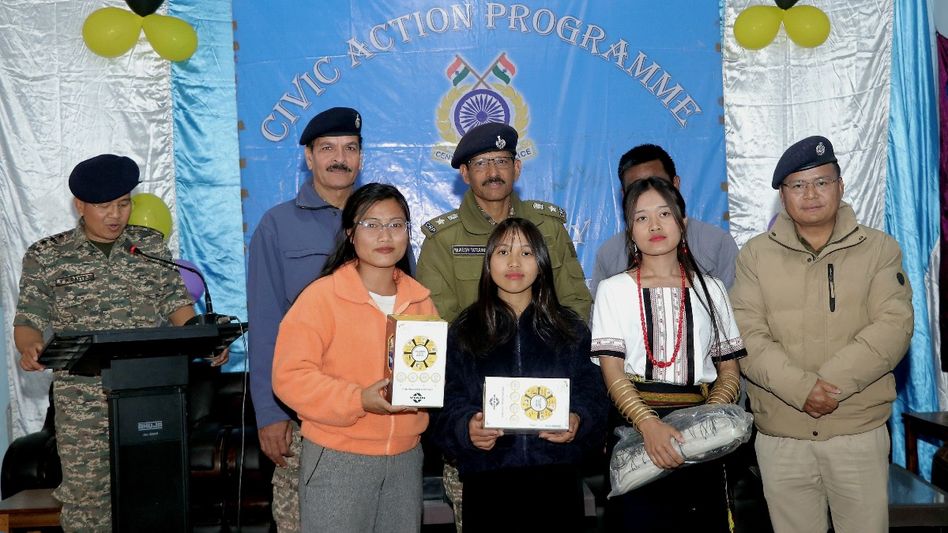 Manipur: CRPF organises Civic Action Program in Taphou Kuki Village, 250 villagers participate Manipur: CRPF organises Civic Action Program in Taphou Kuki Village, 250 villagers participate