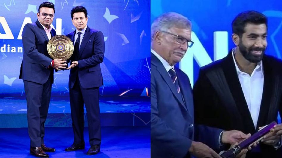 Sachin Tendulkar honoured with Lifetime award; Bumrah grabs best men's cricketer spot Sachin Tendulkar honoured with Lifetime award; Bumrah grabs best men's cricketer spot