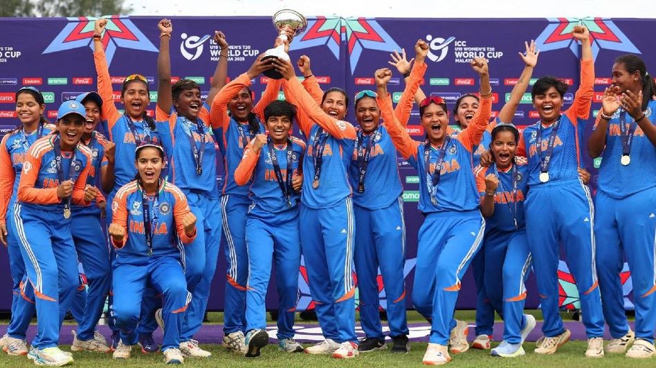 BCCI announces Rs 5 crore cash prize for India's U-19 women's team after World Cup triumph BCCI announces Rs 5 crore cash prize for India's U-19 women's team after World Cup triumph