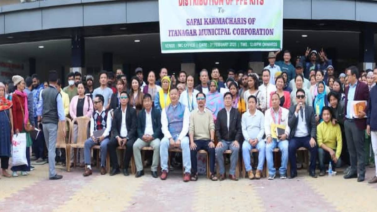 Arunachal: IMC strengthens sanitation workforce, PPE kits distributed