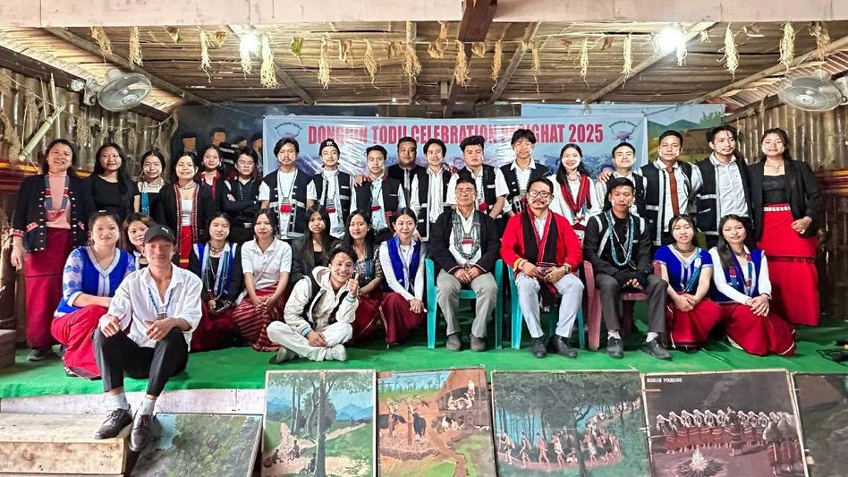 Arunachal: Bori community of Adi tribe celebrates Donggin festival with grandeur in Pasighat Arunachal: Bori community of Adi tribe celebrates Donggin festival with grandeur in Pasighat