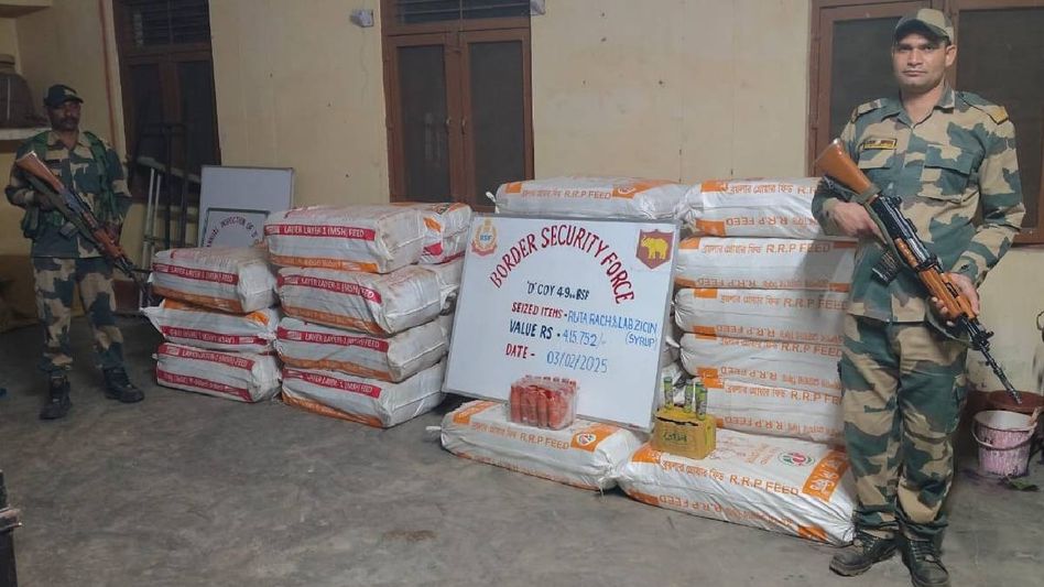 Tripura BSF thwarts smuggling attempts along Indo-Bangladesh border Tripura BSF thwarts smuggling attempts along Indo-Bangladesh border
