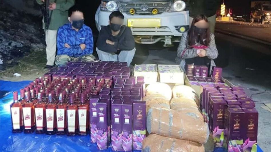 Meghalaya: Mizoram trio caught with 10 kg ganja in Mawryngkneng bust Meghalaya: Mizoram trio caught with 10 kg ganja in Mawryngkneng bust