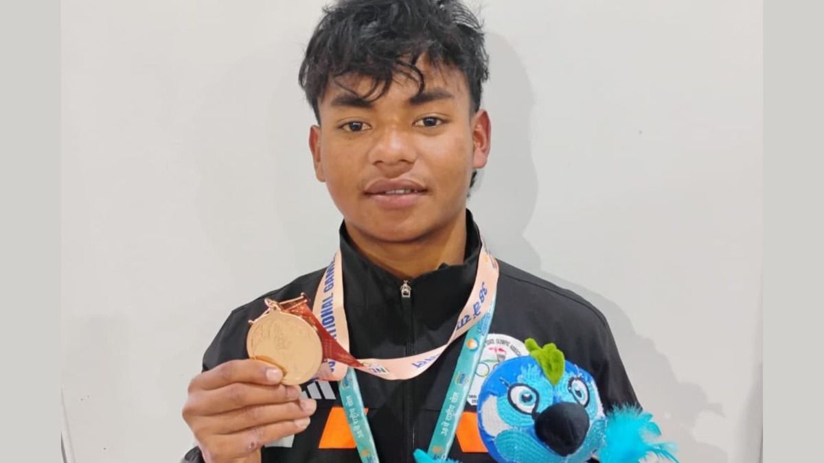 Meghalayan paddler clinches historic bronze at 38th National Games