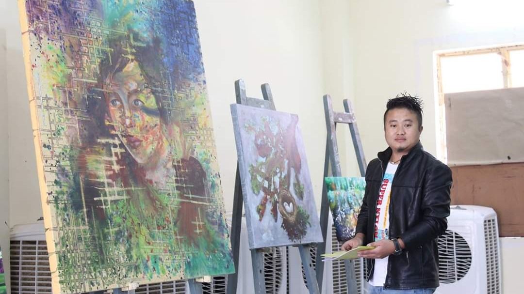 Arunachal artist selected for elite ISB workshop in Mohali