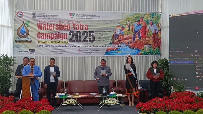 Nagaland kicks off watershed yatra campaign to tackle water scarcity, land degradation