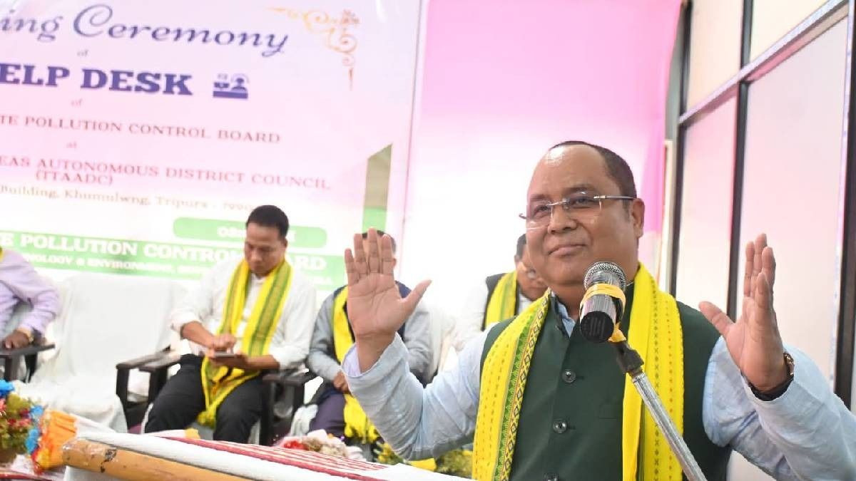 Tripura to establish air quality monitoring station at TTAADC headquarters, launches environmental help desk