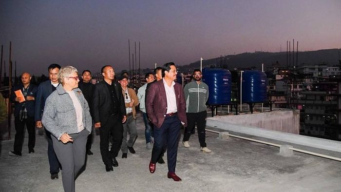 Meghalaya's fire-hit MUDA complex springs back to life