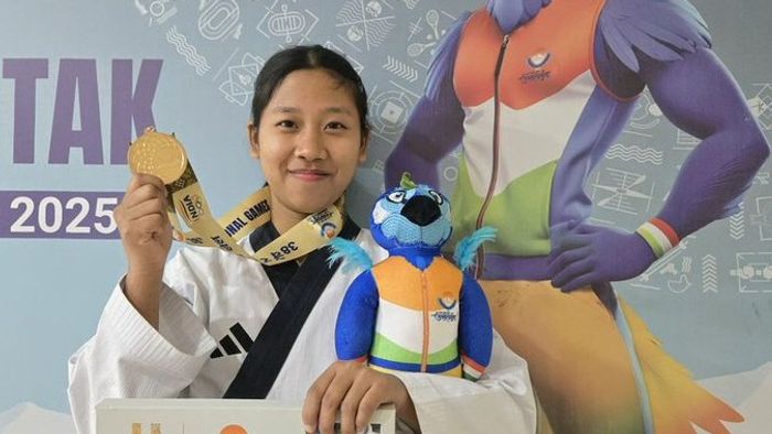 Arunachal: Taekwondo ace Khinsan Wangsu strikes gold at National Games