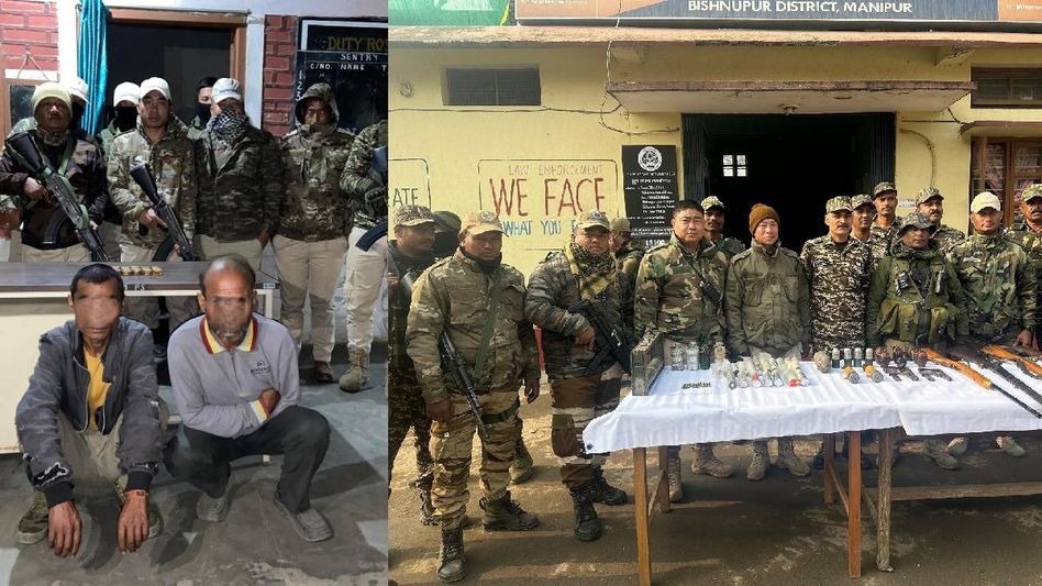 Manipur security forces arrest two with suspected opium in Kangpokpi district Manipur security forces arrest two with suspected opium in Kangpokpi district