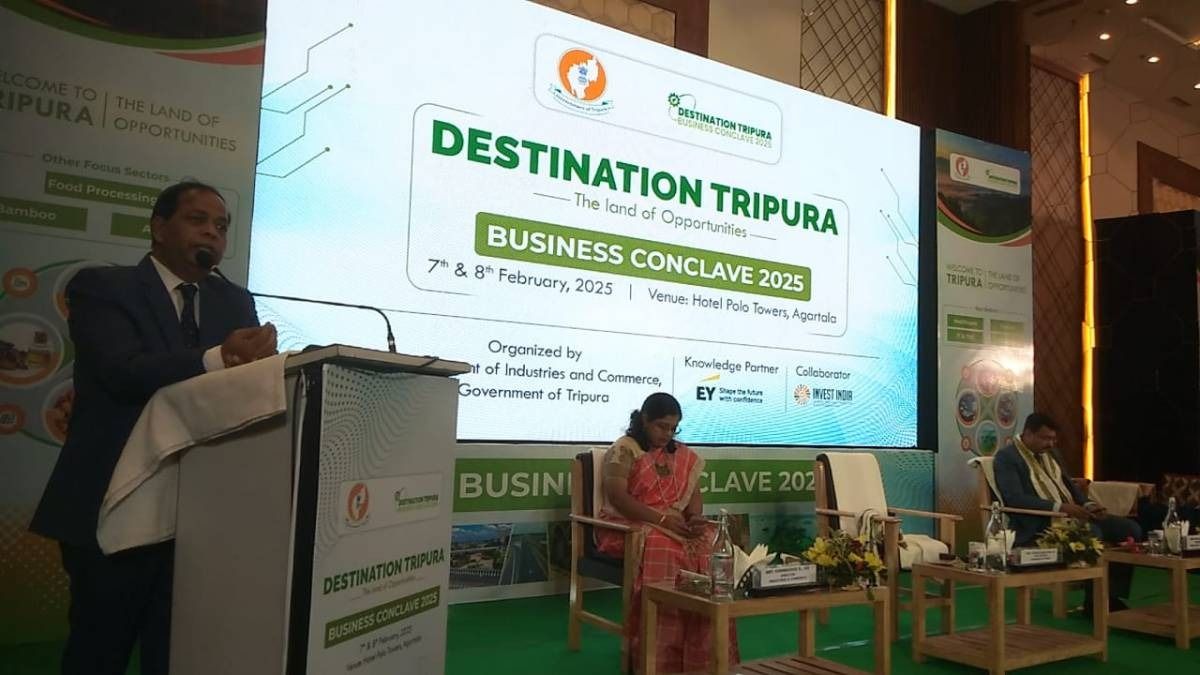 Tripura business conclave attracts proposals worth Rs 3,683 crore Tripura business conclave attracts proposals worth Rs 3,683 crore
