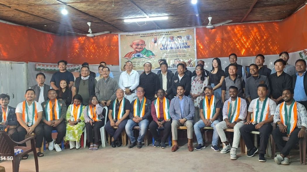 Nagaland: NPP leaders, including minority wing president, join Congress in Dimapur Nagaland: NPP leaders, including minority wing president, join Congress in Dimapur