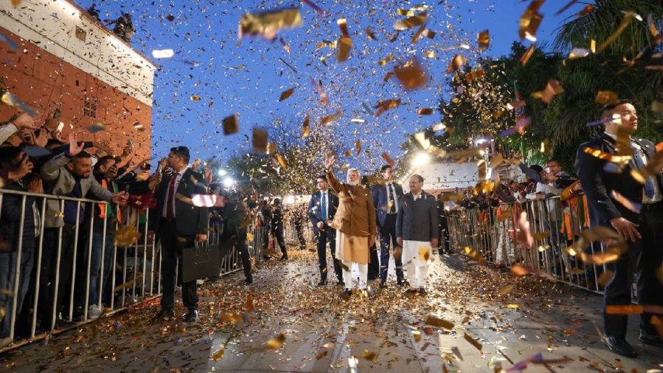 Arunachal CM hails BJP's historic Delhi win, highlights PM Modi's commitment to all-round growth Arunachal CM hails BJP's historic Delhi win, highlights PM Modi's commitment to all-round growth