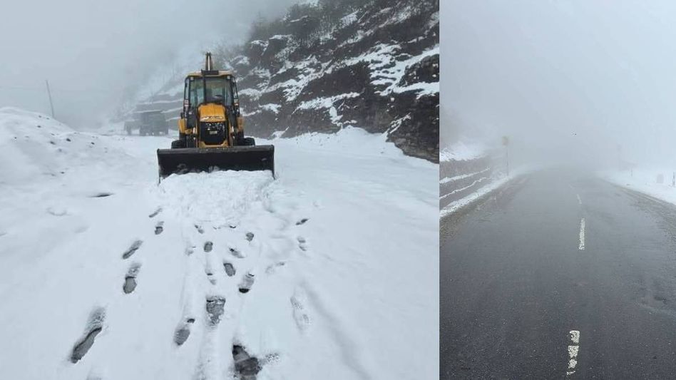 Arunachal's Sela Pass open for tourists, snow chains mandated for safe travel Arunachal's Sela Pass open for tourists, snow chains mandated for safe travel