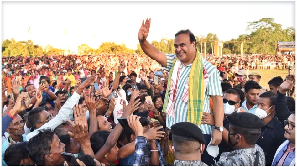 Himanta Biswa Sarma emerges as best BJP CM as popularity jumps from 51 per cent to 55 per cent: India Today MOTN poll Himanta Biswa Sarma emerges as best BJP CM as popularity jumps from 51 per cent to 55 per cent: India Today MOTN poll