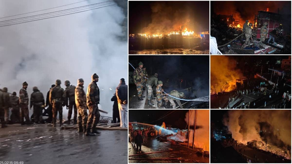 Arunachal: Massive blaze engulfs over 20 shops in West Kameng, Army steps in