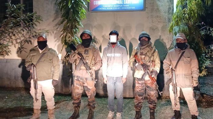 Manipur police arrest KCP(PWG) member in Imphal East