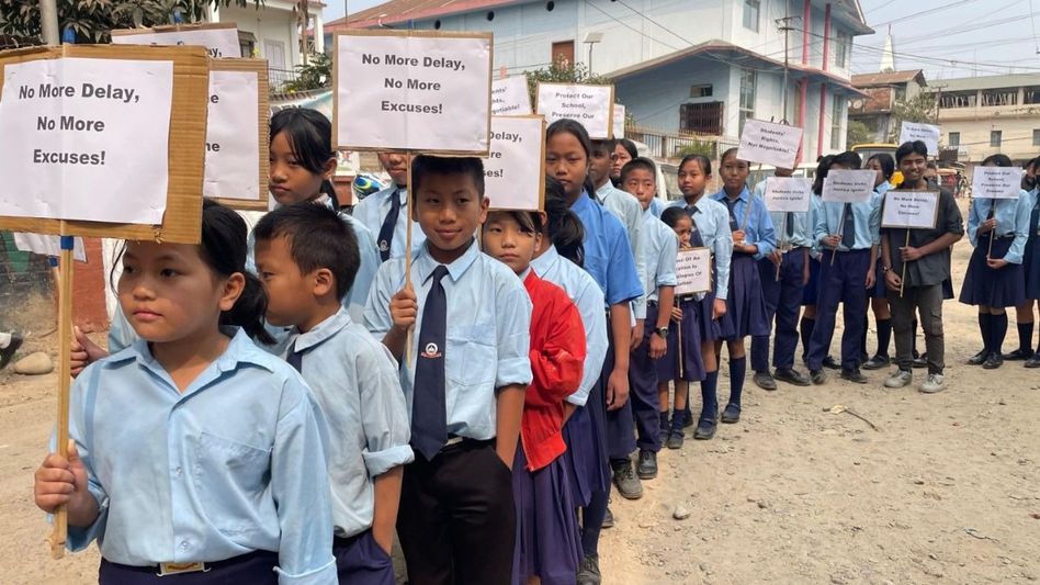 Nagaland: Dimapur students’ body issues ultimatum for eviction of health centre from govt school Nagaland: Dimapur students’ body issues ultimatum for eviction of health centre from govt school