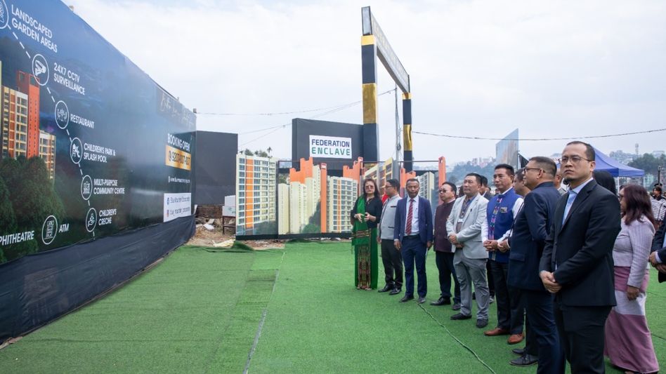 Mizoram CM inaugurates federation enclave sample flat and community centre in Aizawl Mizoram CM inaugurates federation enclave sample flat and community centre in Aizawl