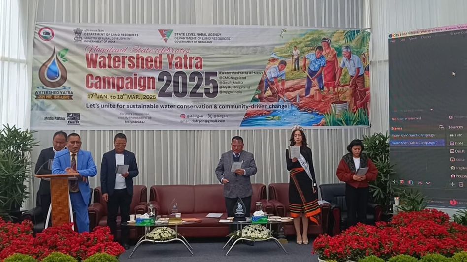 Nagaland's 20-day watershed campaign concludes, covering four districts Nagaland's 20-day watershed campaign concludes, covering four districts