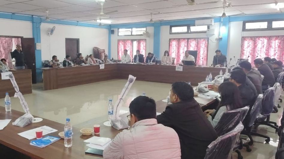 Arunachal: Co-ordination meeting of HoD’s and ZPMs held at Aalo Arunachal: Co-ordination meeting of HoD’s and ZPMs held at Aalo