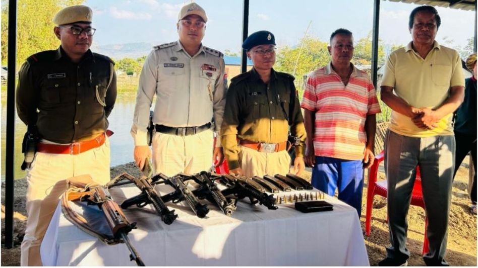 Manipur govt's appeal leads to surrender of illegal weapons in Imphal East, Churachandpur and Imphal West Manipur govt's appeal leads to surrender of illegal weapons in Imphal East, Churachandpur and Imphal West