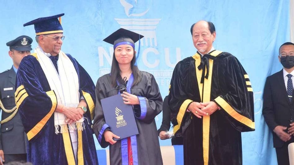 Nagaland Governor praises NECU’s cultural efforts, CM Rio receives honorary doctorate Nagaland Governor praises NECU’s cultural efforts, CM Rio receives honorary doctorate