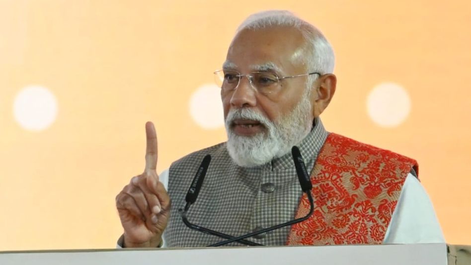Assam's economy doubled to Rs 6 crore under BJP govt: PM Modi Assam's economy doubled to Rs 6 crore under BJP govt: PM Modi