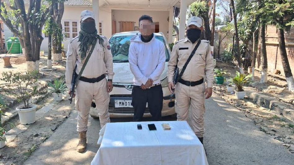 PREPAK (PRO) cadre arrested in Manipur for extortion activities PREPAK (PRO) cadre arrested in Manipur for extortion activities