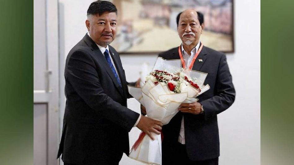 Nagaland CM Neiphiu Rio conferred honorary doctorate by NECU for social and political contributions Nagaland CM Neiphiu Rio conferred honorary doctorate by NECU for social and political contributions