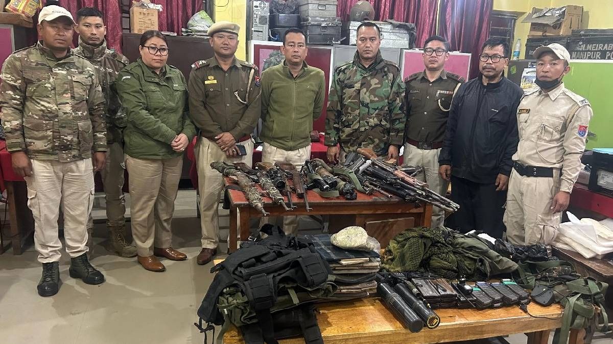 Manipur's weapon-surrender drive gains pace as 109 more weapons handed over
