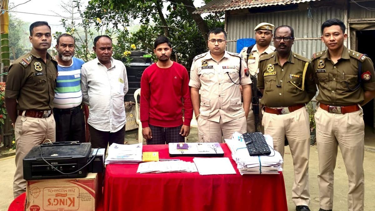 Assam: Fake PAN card racket busted in Mankachar, one arrested Assam: Fake PAN card racket busted in Mankachar, one arrested